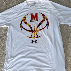 Under armour maryland basketball shirt